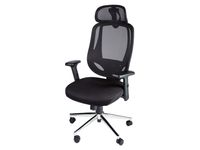 LIVARNO home Bureaustoel met verstelbare hoofdsteun (stoel)
