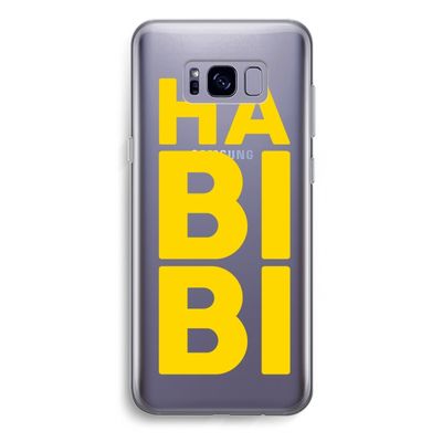 Habibi Majorelle : Samsung Galaxy S8 Plus Transparant Hoesje