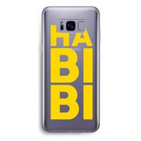 Habibi Majorelle : Samsung Galaxy S8 Plus Transparant Hoesje