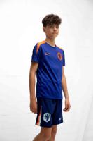 Nederland Strike Trainingsshirt Junior 2024-2026 - Maat 116 - Kleur: Blauw | Soccerfanshop - thumbnail