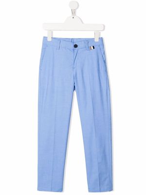 BOSS Kidswear pantalon à coupe slim - Bleu
