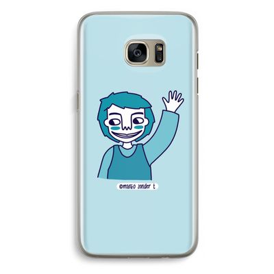 Zwaai: Samsung Galaxy S7 Edge Transparant Hoesje