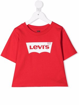Levi's Kids t-shirt à logo imprimé - Rouge