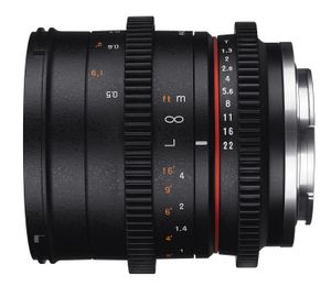 Samyang 50mm F1.3 Cine AS UMC CS MFT