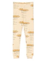 Mini Rodini legging à imprimé Baguette - Jaune Mini Rodini legging à imprimé Baguette - Jaune