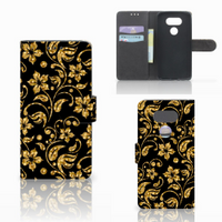 LG G5 Hoesje Gouden Bloemen - thumbnail