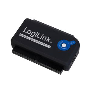 LogiLink HDD Adapter [1x USB-A 2.0 stekker - 1x SATA-stekker 7-polig, IDE-bus 40-polig, IDE-bus 44-polig] 1.20 m