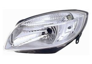 Koplamp links met knipperlicht H4 inclusief stelmotor 7641961