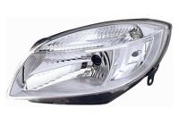 Koplamp links met knipperlicht H4 inclusief stelmotor 7641961