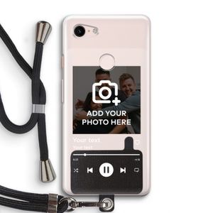 Music Player: Pixel 3 Transparant Hoesje met koord
