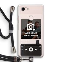 Music Player: Pixel 3 Transparant Hoesje met koord