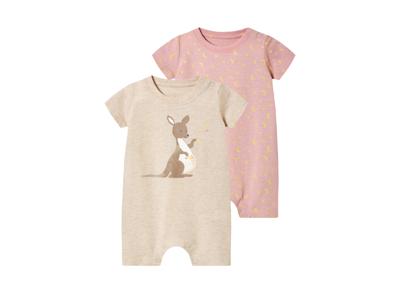 lupilu 2 baby pyjama&apos;s (kangoeroe, 62/68)