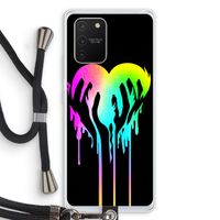 Hold My Heart: Samsung Galaxy S10 Lite Transparant Hoesje met koord
