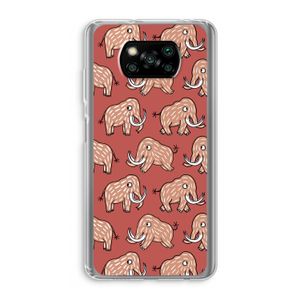 Mammoet: Xiaomi Poco X3 NFC Transparant Hoesje