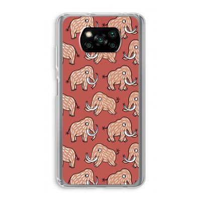Mammoet: Xiaomi Poco X3 NFC Transparant Hoesje