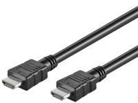 Goobay 58443 HDMI kabel 5 m HDMI Type A (Standaard) 3 x HDMI Type A (Standard) Zwart