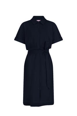 Louni blouse dress - dark blue - 91543