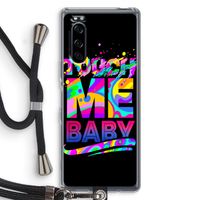 Touch Me: Sony Xperia 5 Transparant Hoesje met koord