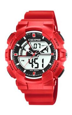 Horlogeband Calypso K5771-2 Rubber Rood