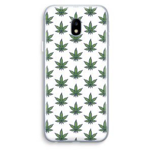 Weed: Samsung Galaxy J3 (2017) Transparant Hoesje