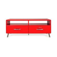 Tenzo tv-meubel Cobra - rood - 46x118x43 cm - Leen Bakker - thumbnail