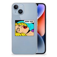 Apple iPhone 14 Silicone Back Cover Popart Oh Yes - thumbnail