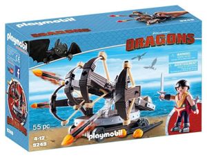 PlaymobilÂ® Dragons 9249 eret met viervoudige Ballista