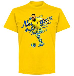 Neymar Brazilië Script T-Shirt