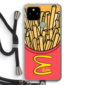 McElodie: Pixel 5 Transparant Hoesje met koord