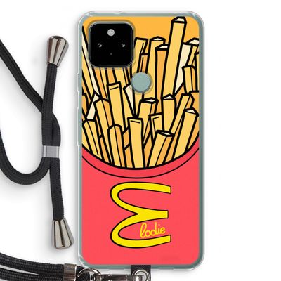McElodie: Pixel 5 Transparant Hoesje met koord