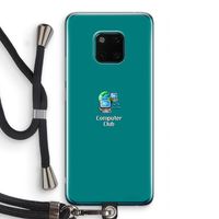 Win98: Huawei Mate 20 Pro Transparant Hoesje met koord