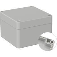TRU COMPONENTS TC-9065652 Industriële behuizing 122 x 120 x 85 ABS Grijs-wit (RAL 7035) 1 stuk(s)