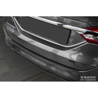 Zwart RVS Bumper beschermer passend voor Ford Mondeo V Hatchback/Sedan 2014-2019 & FL 2019- 'Rib AV245083 Zwart RVS Bumper beschermer passend voor Ford Mondeo V Hatchback/Sedan 2014-2019 & FL 2019- 'Rib AV245083
