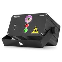 Disco Laser met Ingebouwde Accu en 2 Lasers - BeamZ Athena - Multicolor LED Discolamp - thumbnail