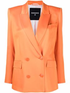 Patrizia Pepe blazer à épaulettes - Orange