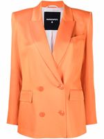 Patrizia Pepe blazer à épaulettes - Orange