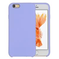 iPhone 7 & 8 Siliconen + Kunststof back cover Hoesje (licht paars)