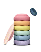 Stapelstein Rainbow Pastel Set Water Lily