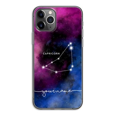 Sterrenbeeld - Donker: iPhone 11 Pro Transparant Hoesje
