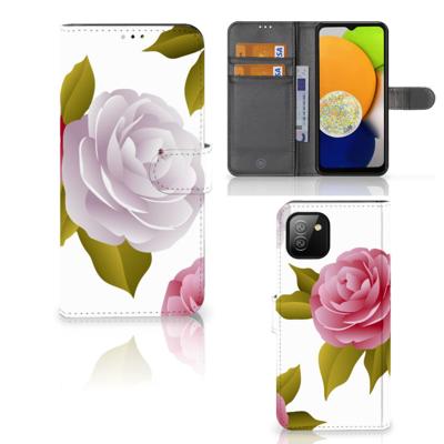 Samsung Galaxy A03 Hoesje Roses Samsung Galaxy A03 Hoesje Roses