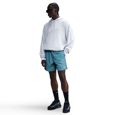 Nike Club Broekje Turquoise Wit
