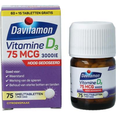 Davitamon Davitamon vit d 75mcg melttab