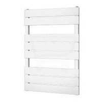 Plieger Genua designradiator horizontaal 800x550mm 405W parelgrijs (pearl grey) 7253290 - thumbnail