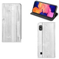 Samsung Galaxy A10 Book | Wallet Case | White Wood
