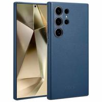 Accezz MagSafe Leather Backcover Samsung Galaxy S24 Ultra Telefoonhoesje Blauw Accezz MagSafe Leather Backcover Samsung Galaxy S24 Ultra Telefoonhoesje Blauw