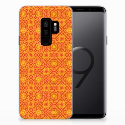 Samsung Galaxy S9 Plus | TPU bumper | Batik Oranje
