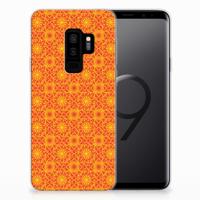 Samsung Galaxy S9 Plus | TPU bumper | Batik Oranje