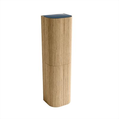 Kolomkast Mondiaz Kurve | 160x45 cm | Greeploos | Push to open | Oak