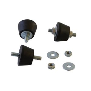 CANALIT Trillingsdemper 90kg, 44 x 26mm