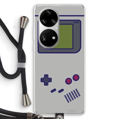 Game On: Huawei P50 Pro Transparant Hoesje met koord